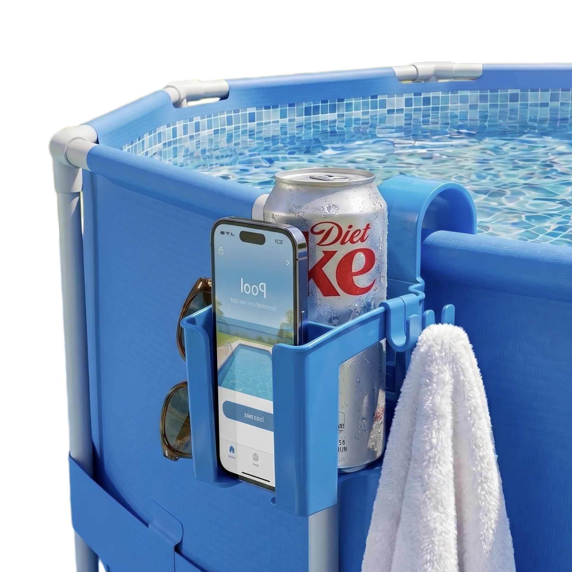 Pool storage rack